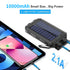 10000 mAh Portable Solar Panel Power Bank