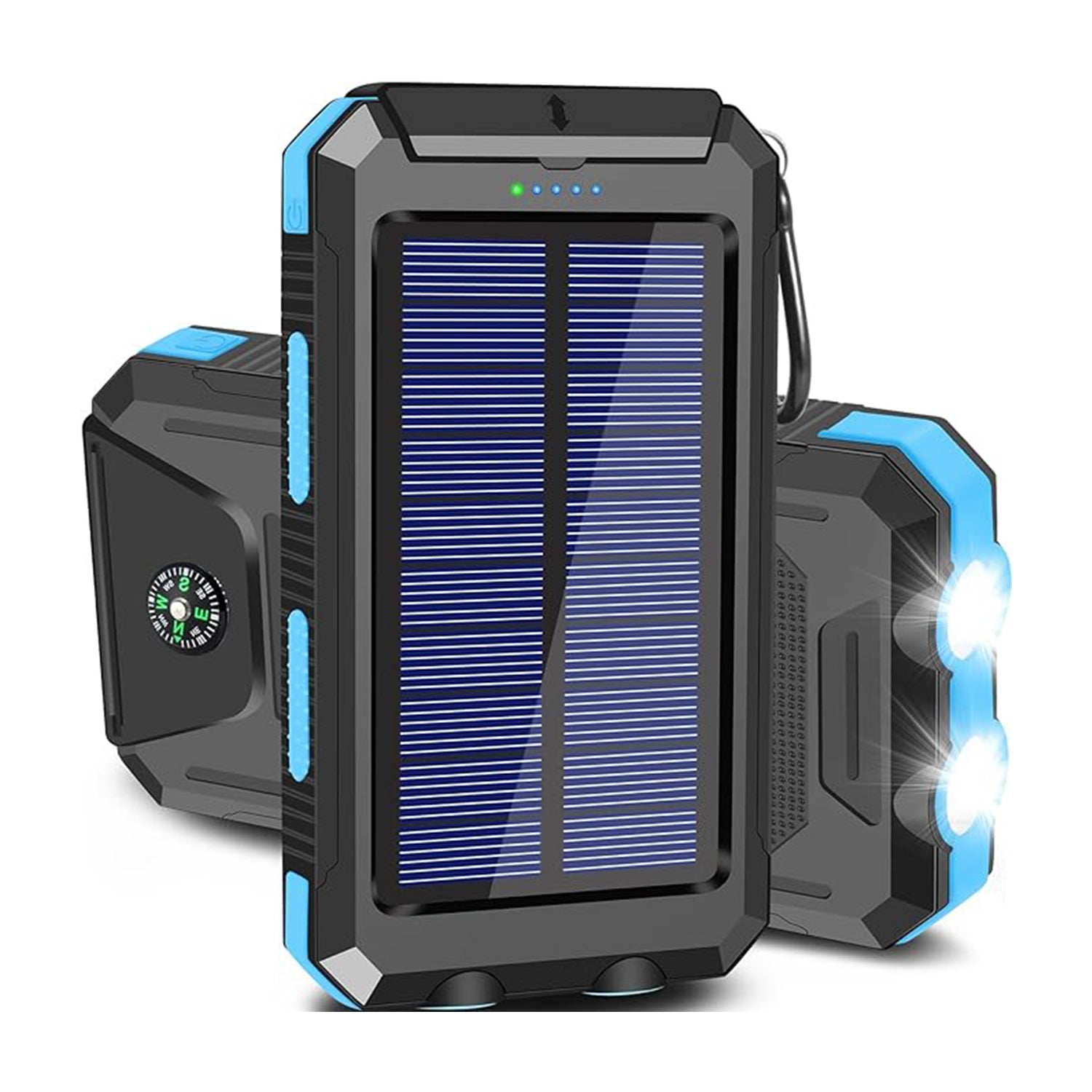 10000 mAh Portable Solar Panel Power Bank