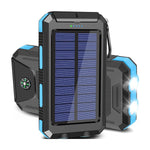 10000 mAh Portable Solar Panel Power Bank