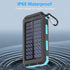 10000 mAh Portable Solar Panel Power Bank