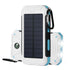 10000 mAh Portable Solar Panel Power Bank
