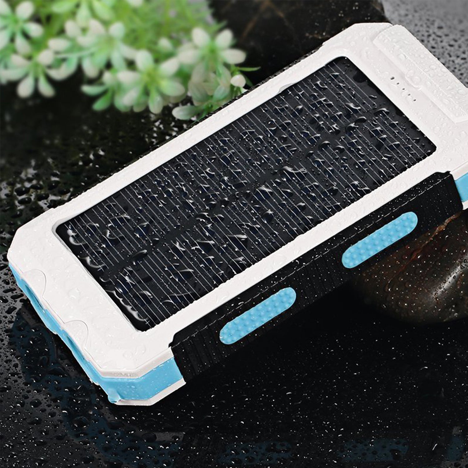 10000 mAh Portable Solar Panel Power Bank