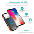 Wireless Charging PD&2USB Ports Waterproof 16000mAh Solar Charger Powr Bank with LED Light