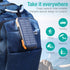 Wireless Charging PD&2USB Ports Waterproof 16000mAh Solar Charger Powr Bank with LED Light