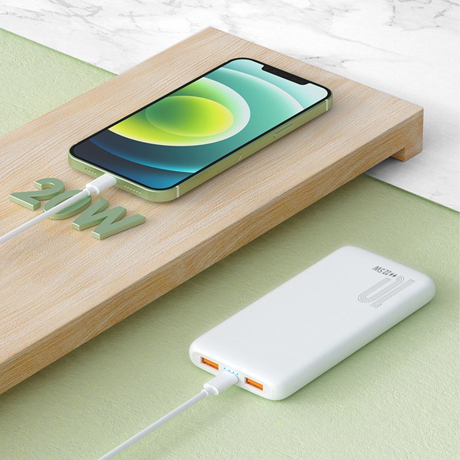 PD Power Bank 10000mAh QC3.0 Quick Charge For iPhone/Samsung/Huawei Powerbank