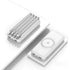 20000mAh Mobile wireless Power Bank with built-in charging cables(PD/ Type C /Lightning/Micro)