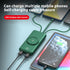 20000mAh Mobile wireless Power Bank with built-in charging cables(PD/ Type C /Lightning/Micro)