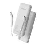 10000MAH Super fast charging power bank with its own cables