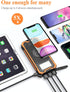 Solar fast charging with LED light panel  power bank support wireless