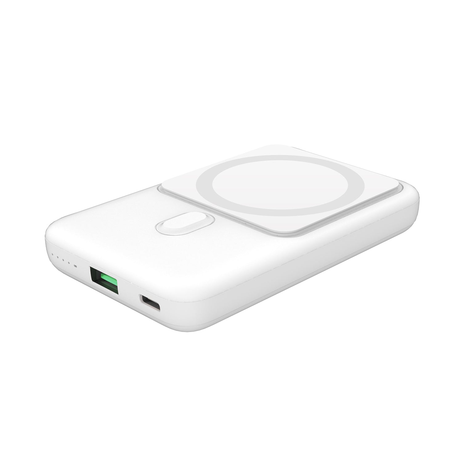 10000mAh Wireless Portable Power Bank with 1 Feet Type C to USB Charging Cable