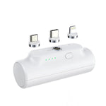 3000 mAh Magnetic fast small charging Power bank with 3 magnetic suction