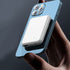 5000mAh  portable magnetic Magnetic absorption wireless charging bank