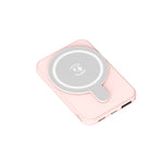 5000mAh  portable magnetic Magnetic absorption wireless charging bank