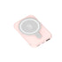 5000mAh  portable magnetic Magnetic absorption wireless charging bank