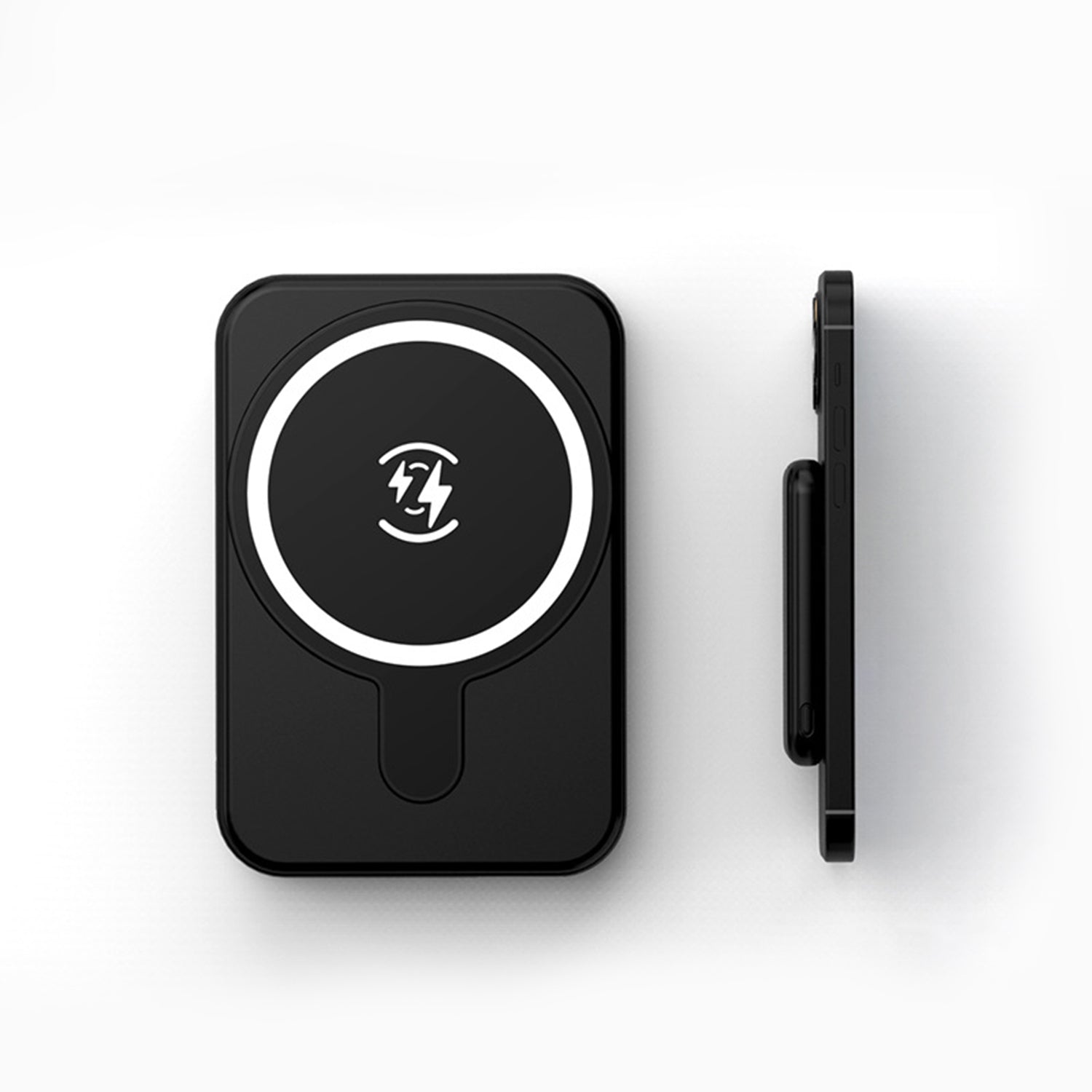 5000mAh  portable magnetic Magnetic absorption wireless charging bank