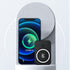 5000mAh  portable magnetic Magnetic absorption wireless charging bank
