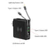6700mAh self contained cable plug magnetic suction wireless charging bank