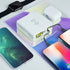 6700mAh self contained cable plug magnetic suction wireless charging bank