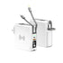 6700mAh self contained cable plug magnetic suction wireless charging bank