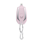 1500mAh mini emergency Lighntning keychain power bank