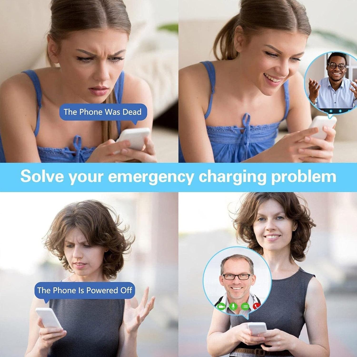 1500mAh mini emergency Lighntning keychain power bank