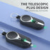 3000mAH Portable emergency Power Bank for Apple Watch Charger Key Chain Mobile Phone External Battery for iphone 12 13 14 Spare Auxiliary Battery