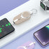 3000mAH Portable emergency Power Bank for Apple Watch Charger Key Chain Mobile Phone External Battery for iphone 12 13 14 Spare Auxiliary Battery
