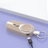 3000mAH Portable emergency Power Bank for Apple Watch Charger Key Chain Mobile Phone External Battery for iphone 12 13 14 Spare Auxiliary Battery