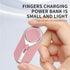 3000mAH Portable emergency Power Bank for Apple Watch Charger Key Chain Mobile Phone External Battery for iphone 12 13 14 Spare Auxiliary Battery