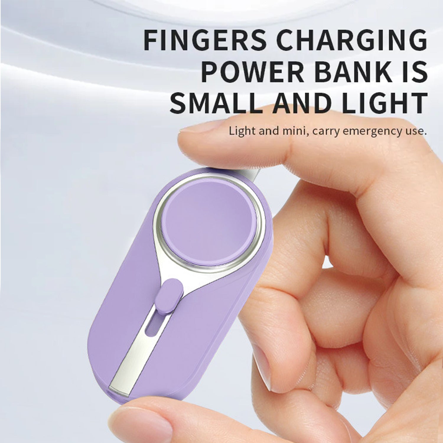 3000mAH Portable emergency Power Bank for Apple Watch Charger Key Chain Mobile Phone External Battery for iphone 12 13 14 Spare Auxiliary Battery