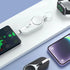 3000mAH Portable emergency Power Bank for Apple Watch Charger Key Chain Mobile Phone External Battery for iphone 12 13 14 Spare Auxiliary Battery