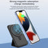Magnetic Attraction Wireless Power Bank 10000mAh Portable Battery Charger Foldable Stand Fast Charging 15W Wireless & PD 22.5W USB-C for iPhone 15/14/13/12/12 Pro/13 Pro Max-Black