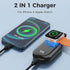 Portable Charger for Apple Watch, 2500mAh iWatch Charger Wireless Fast Charging Power Bank,compatible Magnetic Attraction Travel Smart Keychain Charger for Apple Watch Series Ultra/8/7/6/5/4/3/2/SE