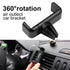 Universal  Air Vent Car Phone Holder Mount Power Clip Dashboard Stand