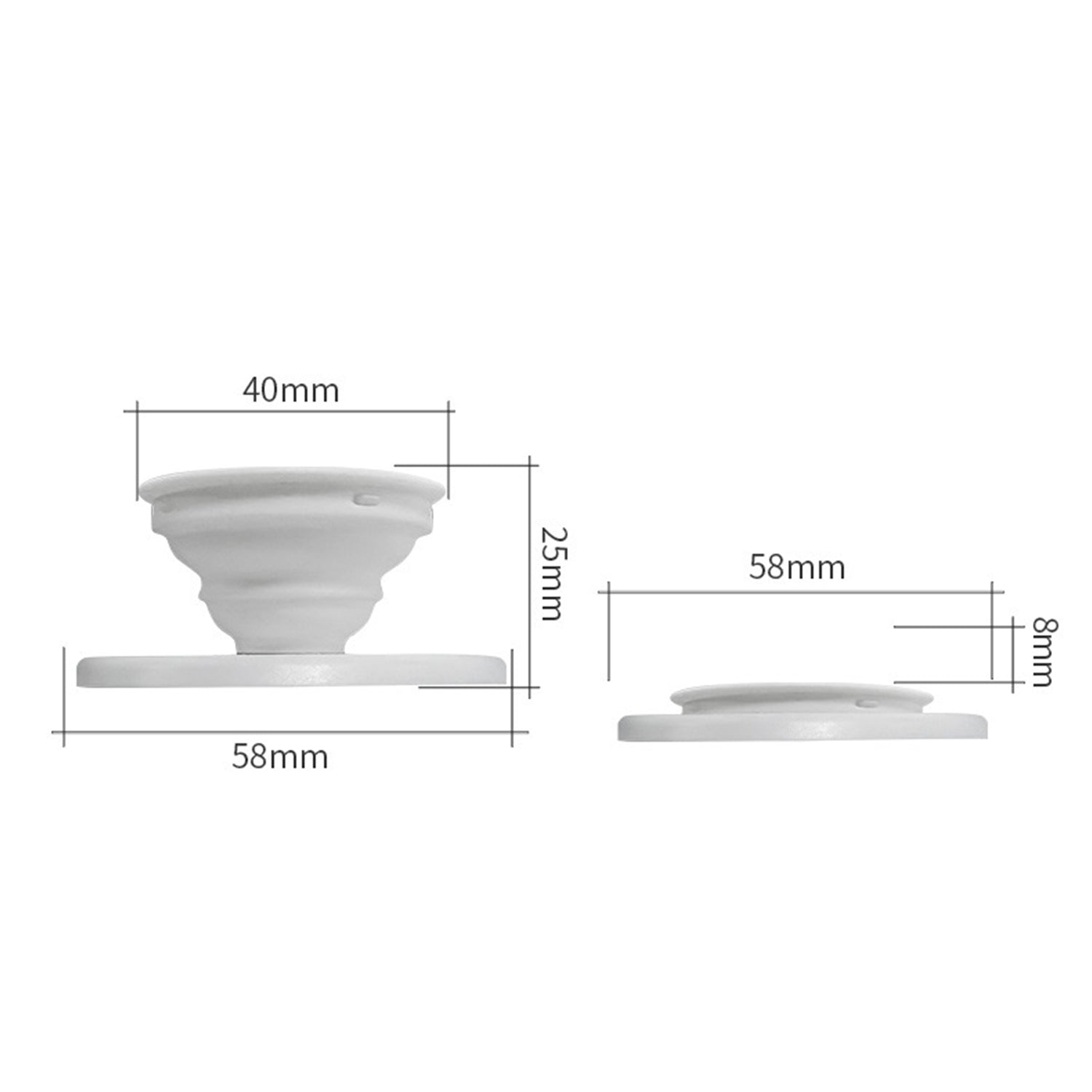 Magsafe Magnetic Suction Lazy Person Telescopic Airbag Mobile Phone Holder