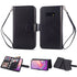 Galaxy S10e( 5.8") 2 in 1 Leather Wallet Case with 9 Credit Card Slots and Removable Back Cover