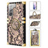 Samsung Galaxy S21 (6.2") TPU Luxury Leopard Print Fashion Case with Kickstand