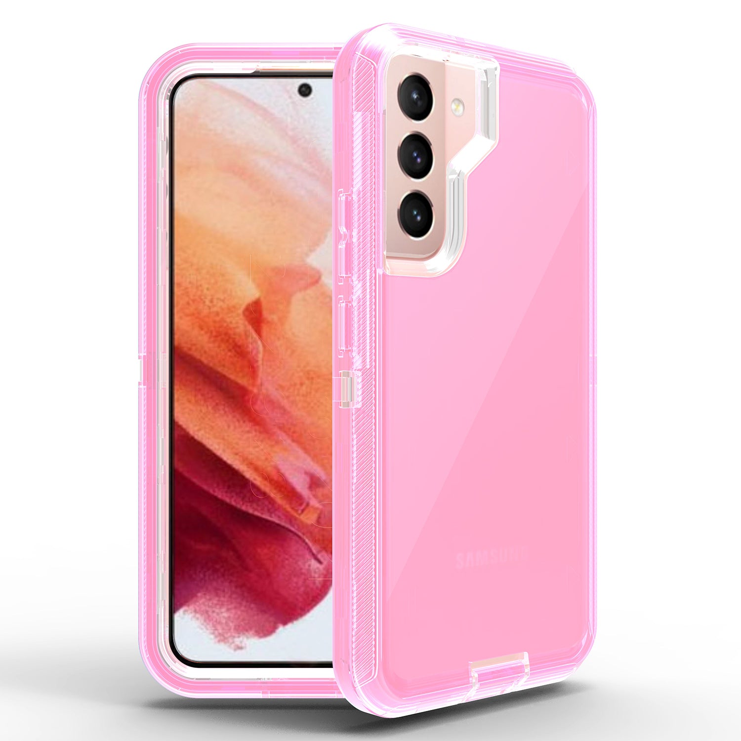 Galaxy S23 Transparent Full Protection Heavy Duty Case