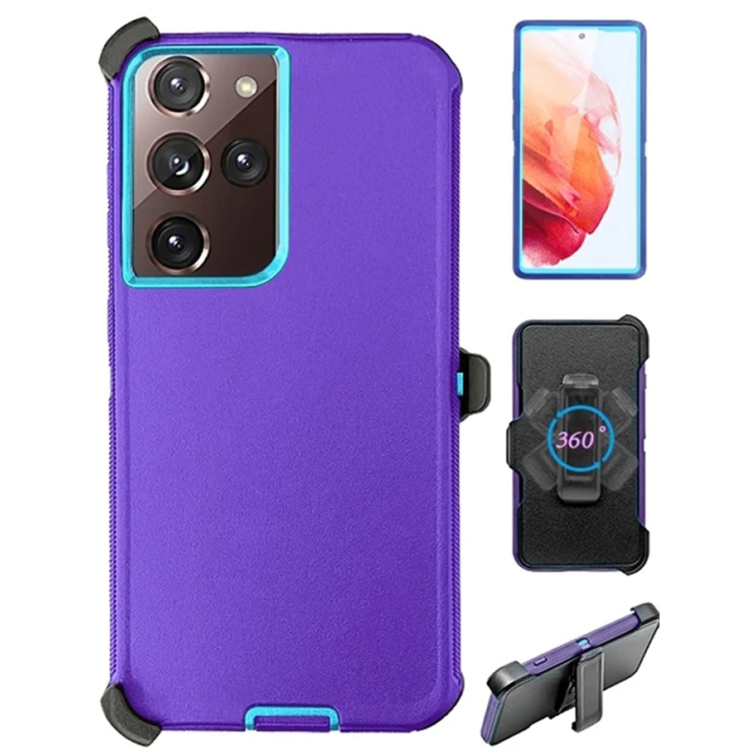 Galaxy S23 UItra Full Protection Heavy Duty Shockproof Case