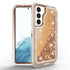 Samsung Galaxy S23 Transparent Floating Glitter Heavy Duty Case