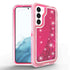Samsung Galaxy S23 Transparent Floating Glitter Heavy Duty Case