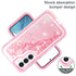 Samsung Galaxy S23 Transparent Floating Glitter Heavy Duty Case