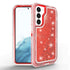 Samsung Galaxy S23 Transparent Floating Glitter Heavy Duty Case