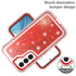 Samsung Galaxy S23 Plus Transparent Floating Glitter Heavy Duty Case