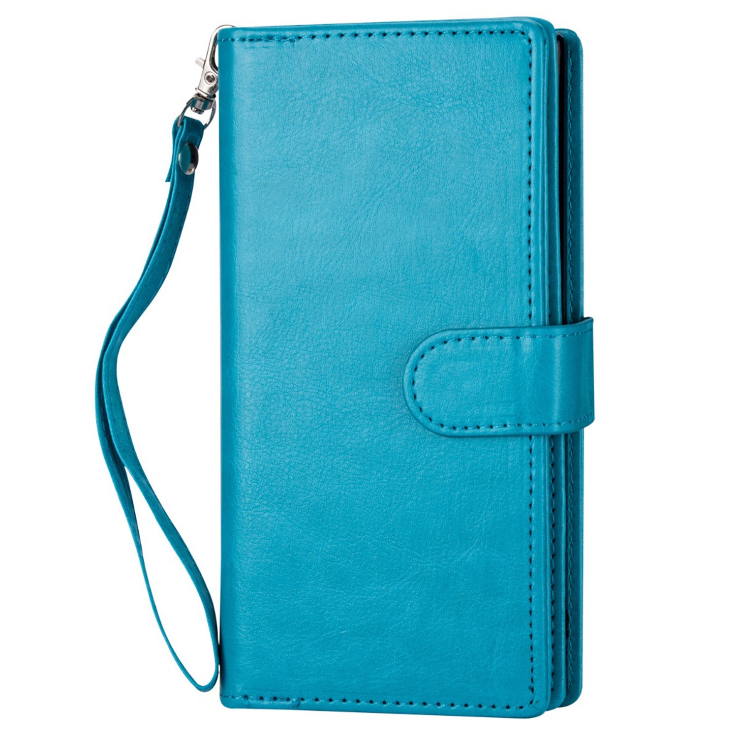 Samsung Galaxy S23 2 IN 1 Leather Wallet Case with 9 Credit Card Slots and Removable Back Cover