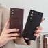 Samsung Galaxy S23 Magnetic soft silicone with lens protective film case
