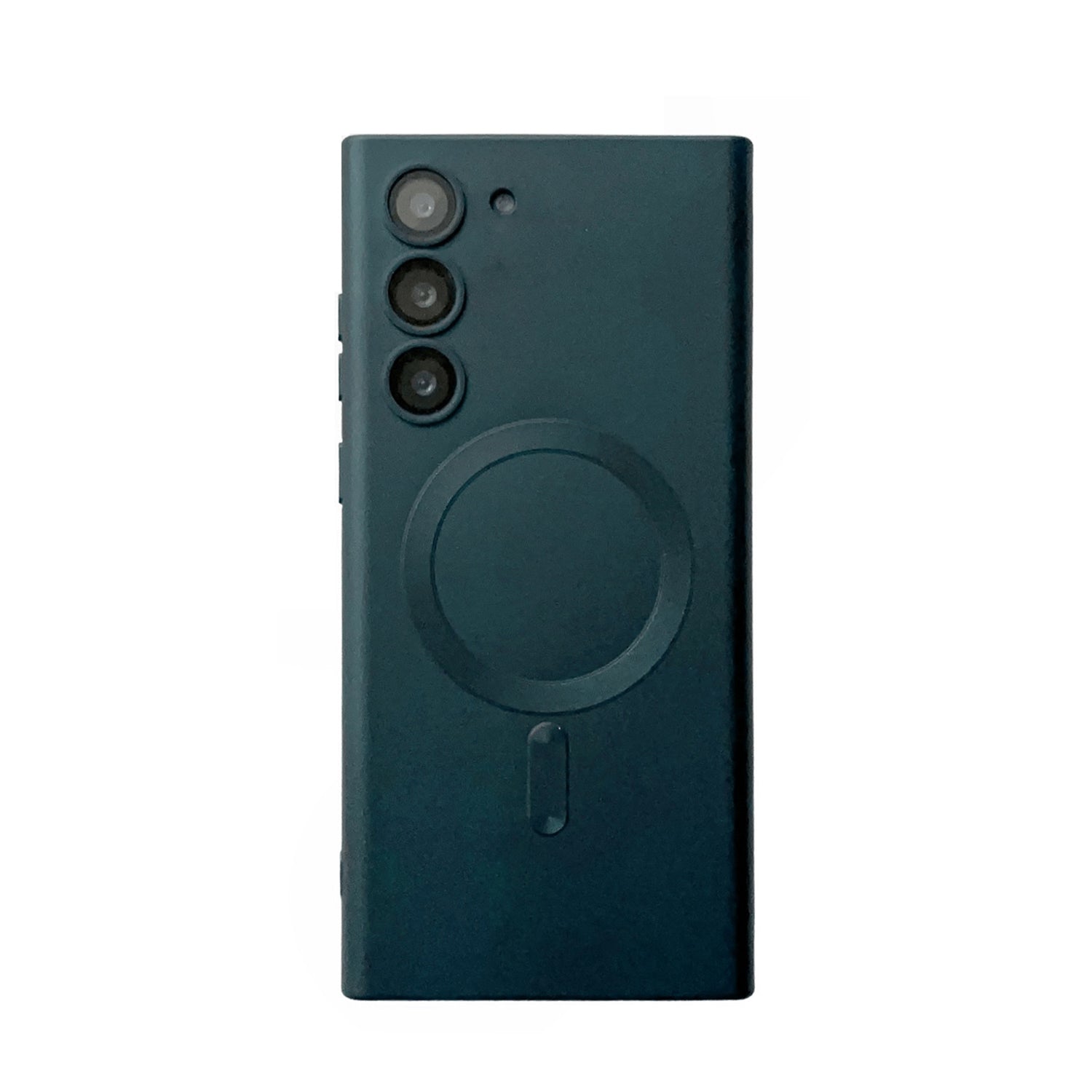 Samsung Galaxy S23 Magnetic soft silicone with lens protective film case