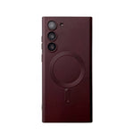 Samsung Galaxy S23 Magnetic soft silicone with lens protective film case