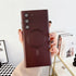 Samsung Galaxy S23 Magnetic soft silicone with lens protective film case
