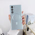 Samsung Galaxy S23 Plus Magnetic soft silicone with lens protective film case